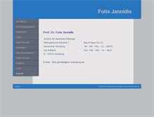Tablet Screenshot of jannidis.de